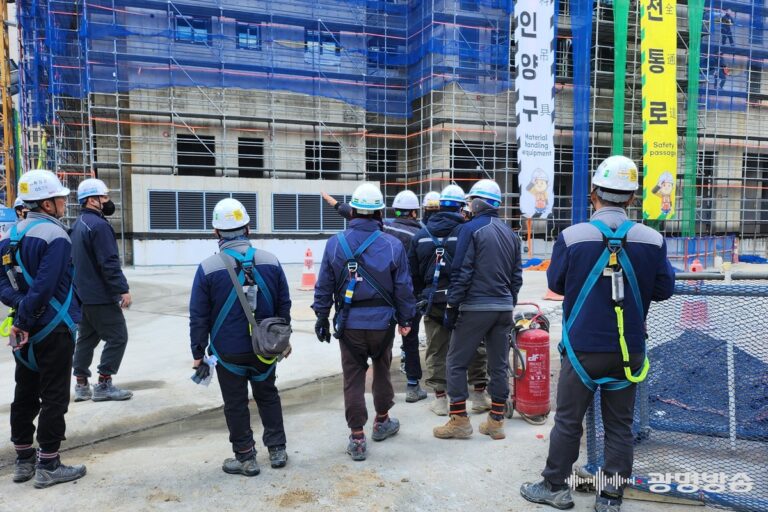 광명시, 해빙기 안전관리 강화… 대형 공사현장 8곳 점검